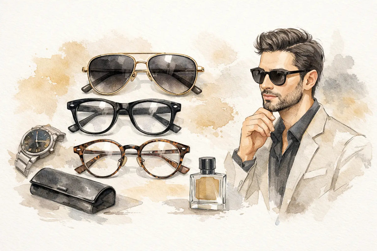 Lentes de diseñador para hombre: cómo elegir