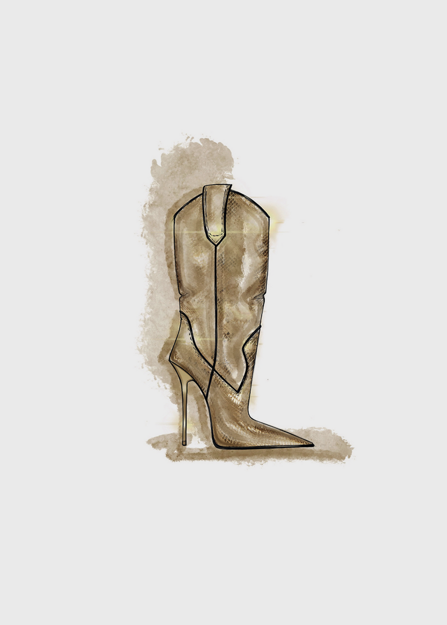 PARIS TEXAS Lidia Western Boot — Private Edition 50 Aniversario PTX-PX2004