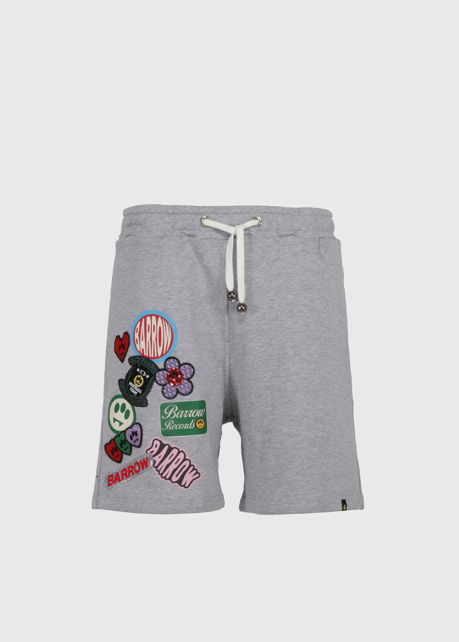 BARROW Shorts con estampado BRW-UABE018