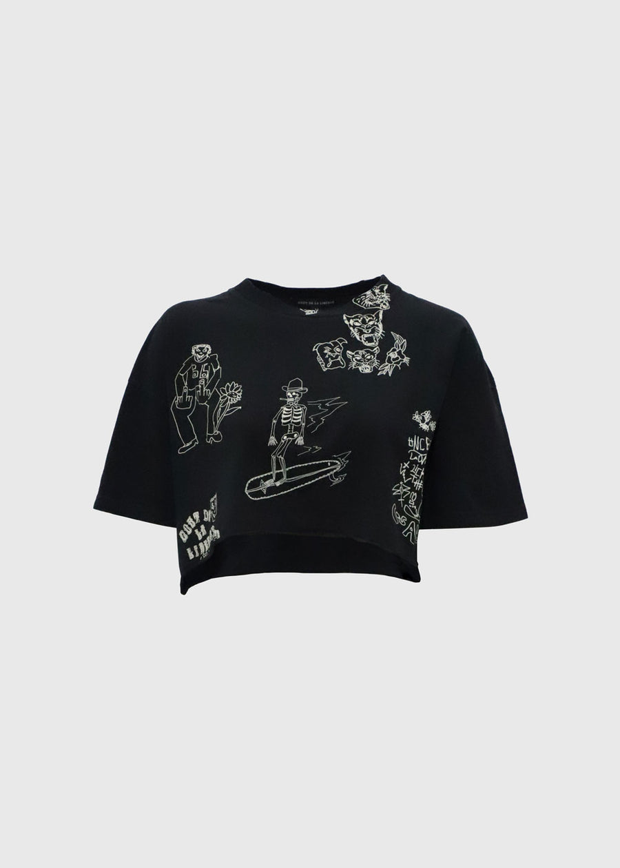 COUT DE LA LIBERTE T-Shirt Cropped CDL-W050072