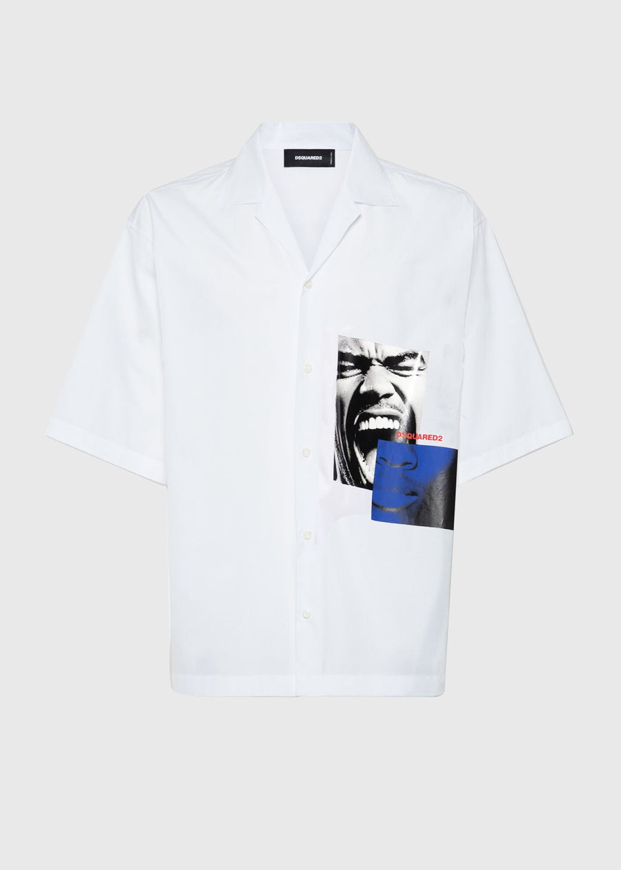 Dsquared2 Camisa estampada regular fit DSQ-71DM0767