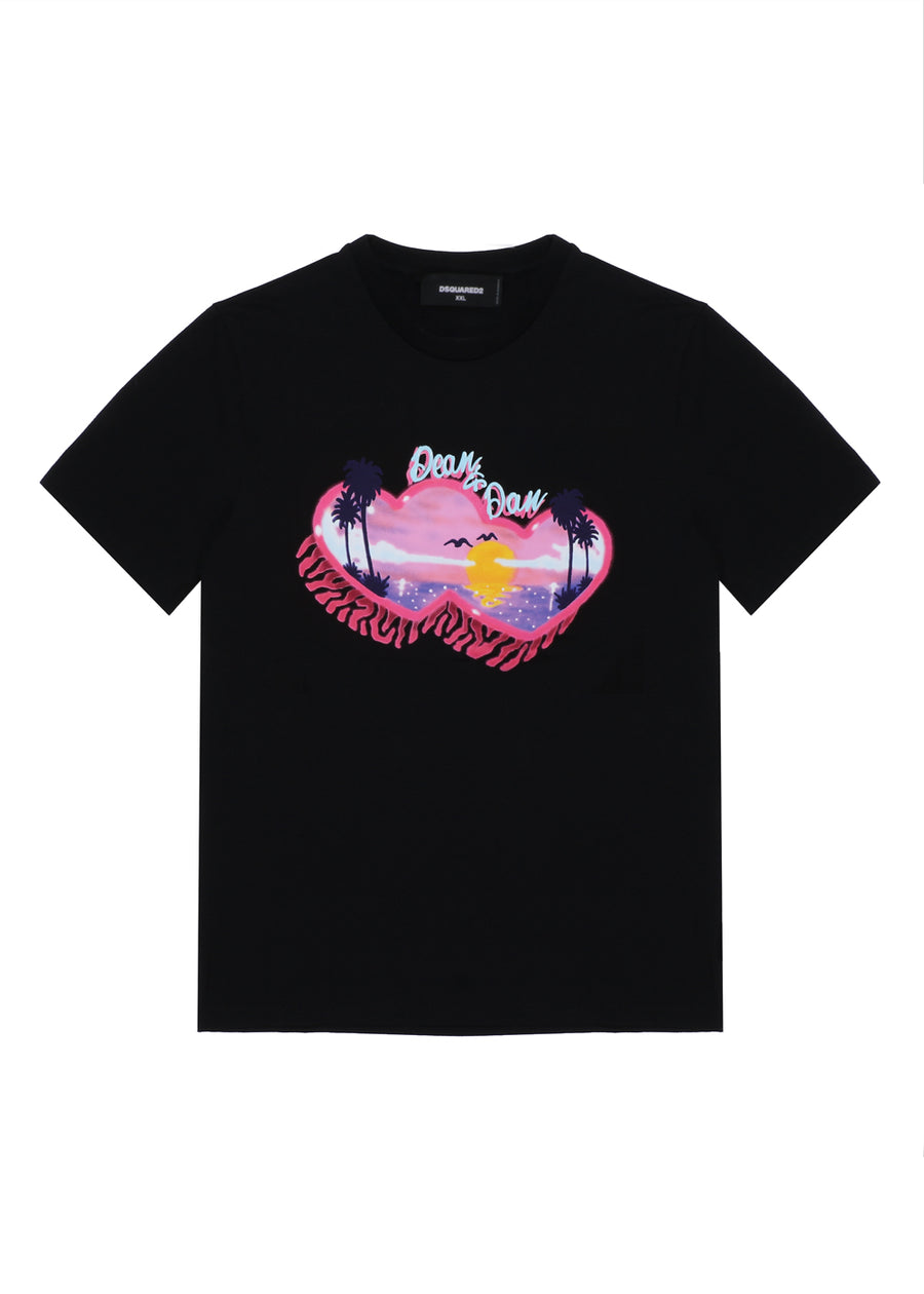 Dsquared2 T-Shirt estmpada DSQ-71GD1385