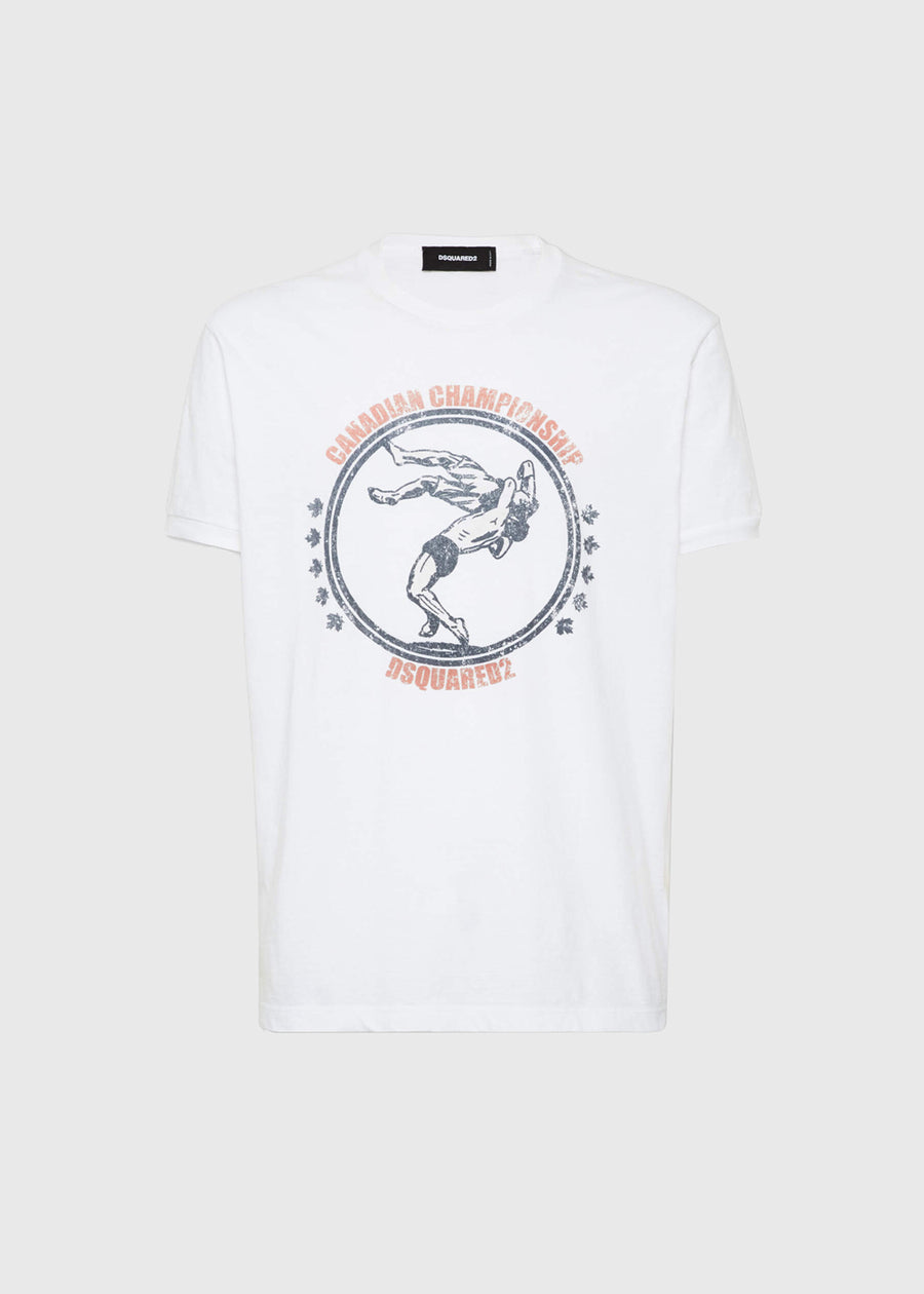 DSQUARED2 T-shirt estampada regular fit DSQ-71GD1524