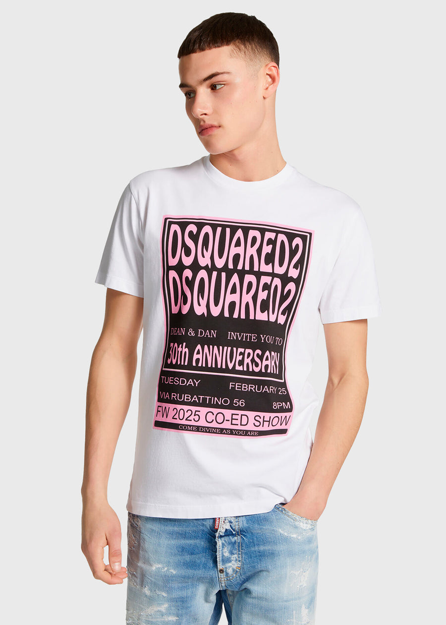 Dsquared2 T-shirt 30th aniversario DSQ-71GD1582