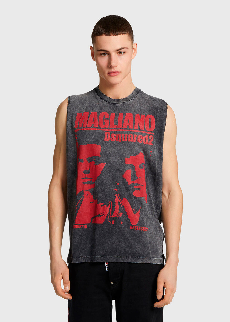 Dsquared2 T-Shirt sin mangas Magliano DSQ-71GD1592