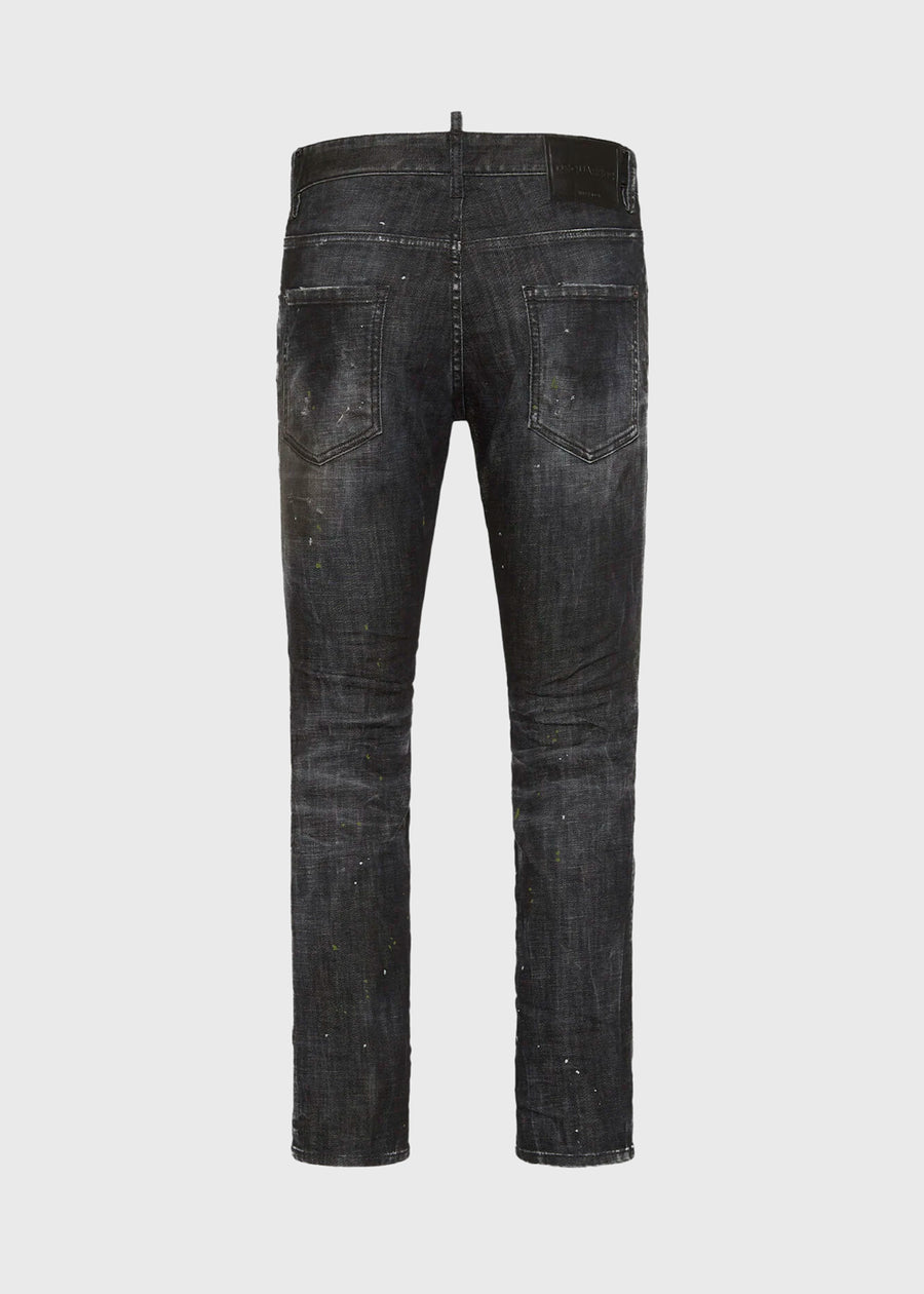 Dsquared2 Jeans Black Nirvana Wash Skater DSQ-71LB1665