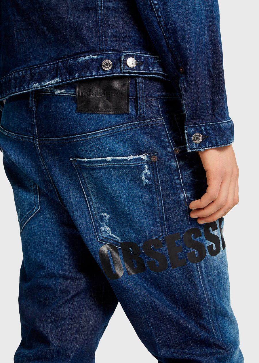 Dsquared2 Jeans D2 Obsessed Dark Blue Wash 642 DSQ-71LB1701