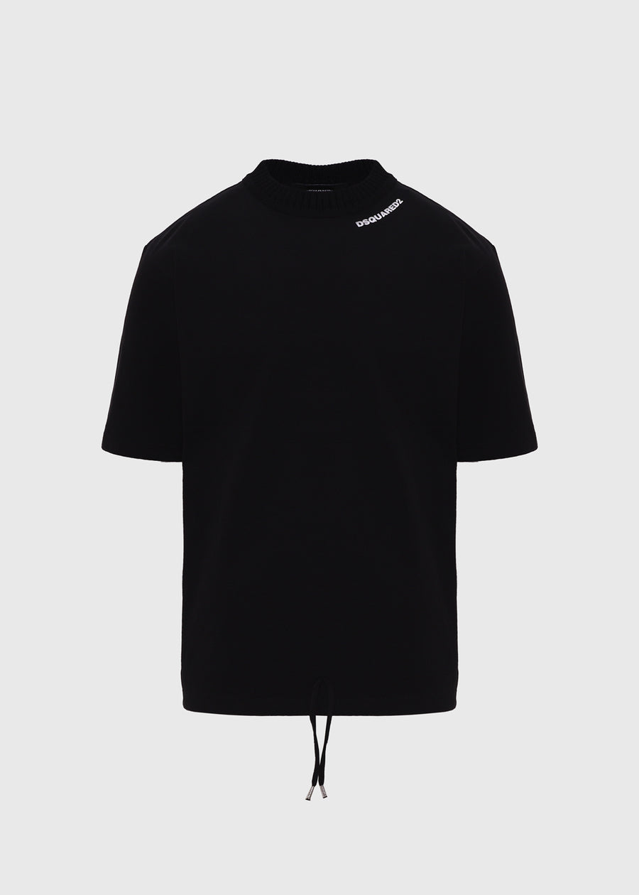 DSQUARED2 T-shirt con dobladillo con cordón DSQ-74GD1373