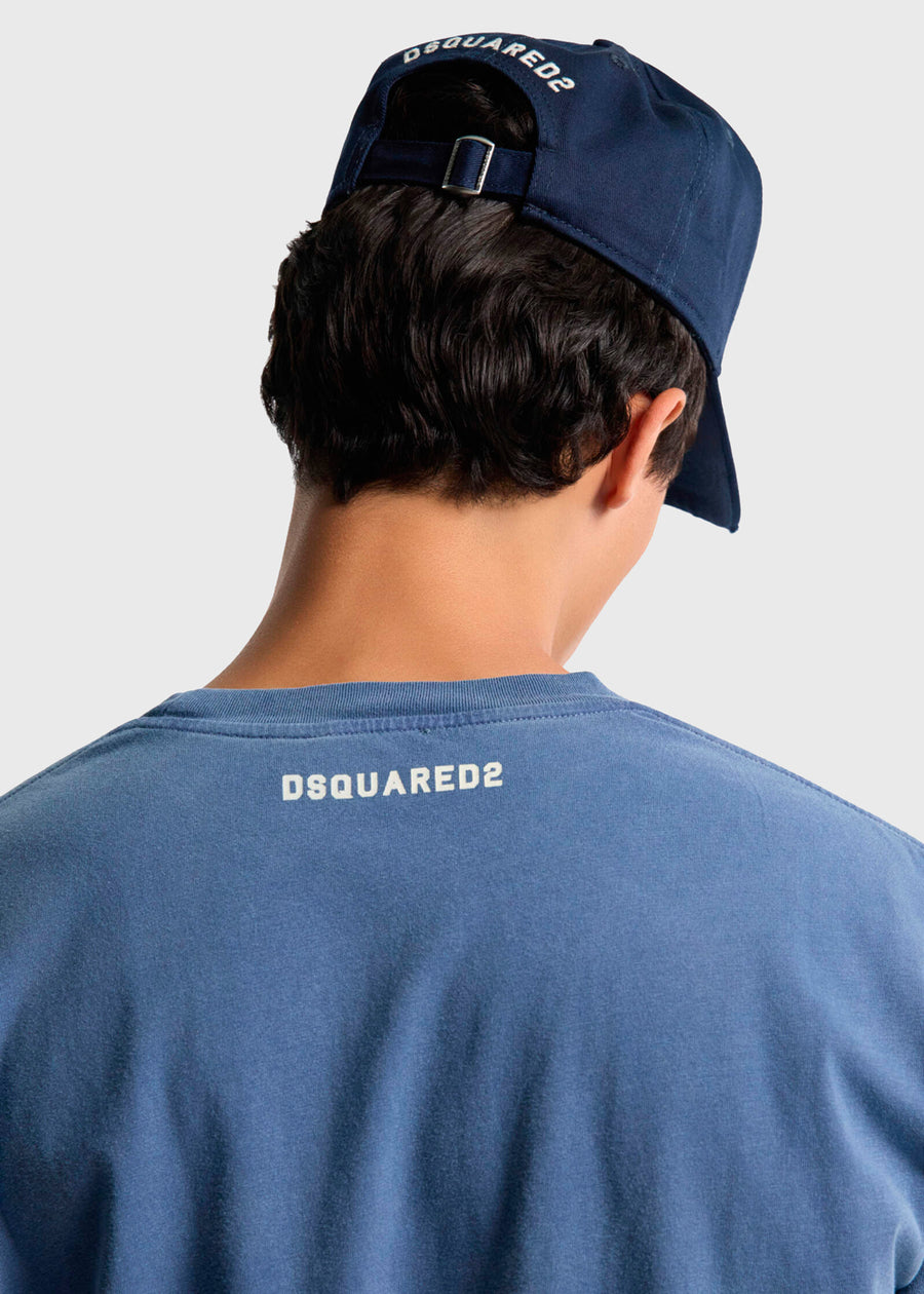 DSQUARED2 T-shirt Relaxed Fit "Bad² Boys Club" DSQ-74GD1529