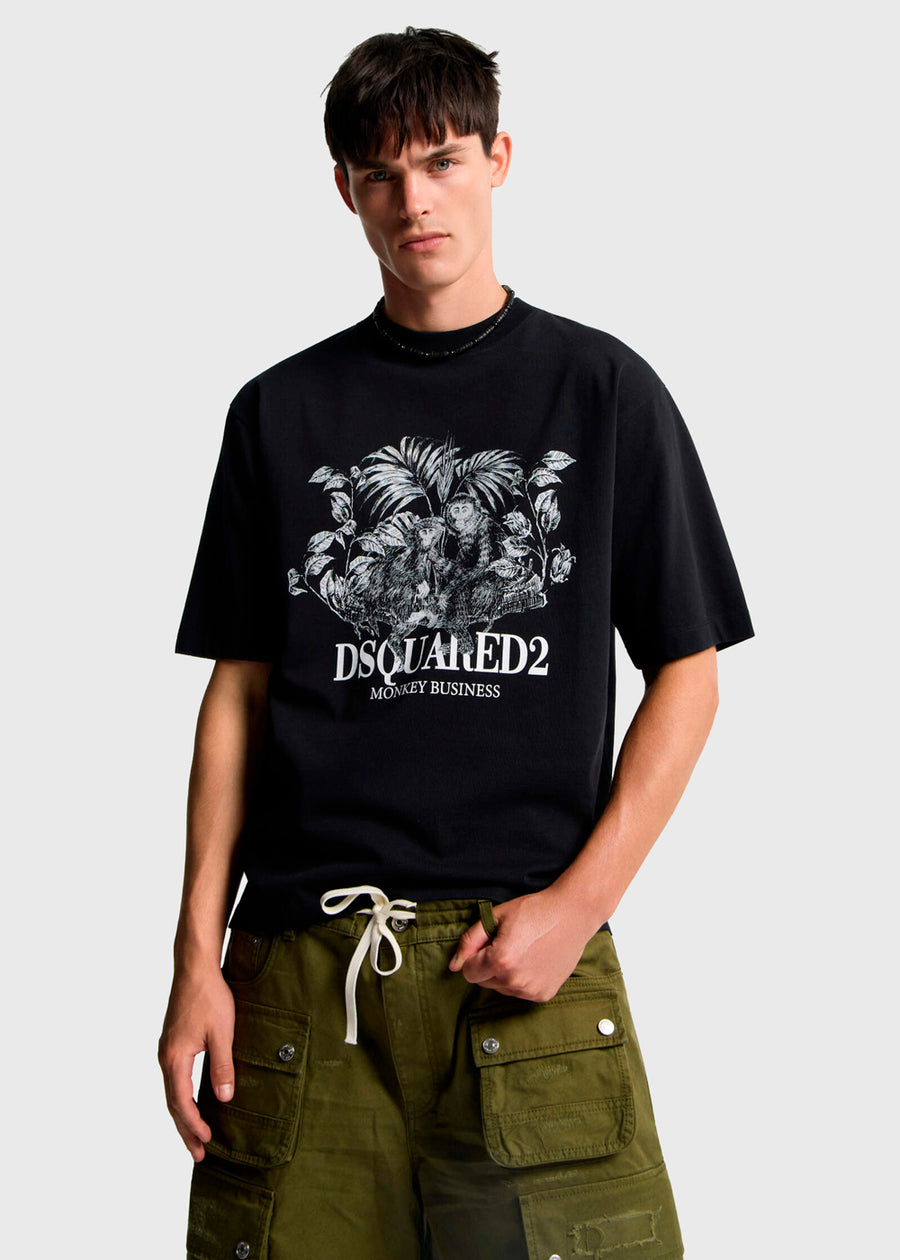 DSQUARED2 T-shirt Relaxed Fit DSQ-74GD1545