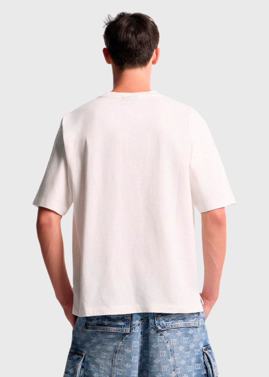 DSQUARED2 Playera de Cuello Redondo DSQ-74GD1554