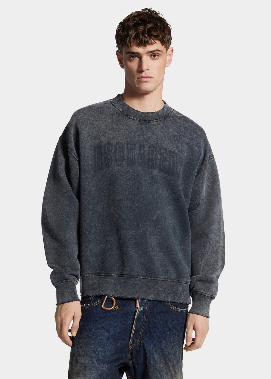 DSQUARED2 Sudadera deslavada DSQ-74GU0885