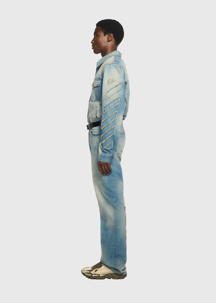 Off-White Chamarra Denim FFW-OMYE09BF