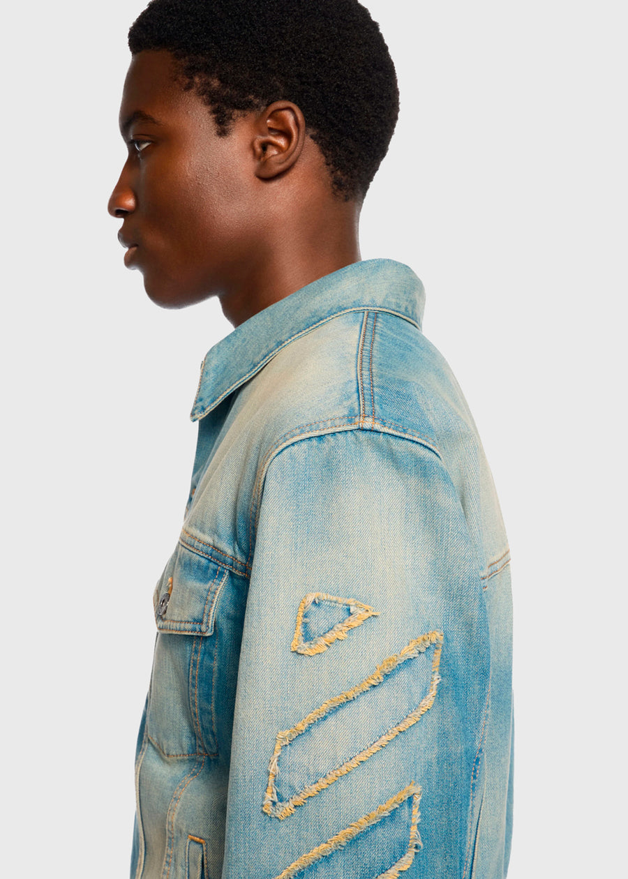 Off-White Chamarra Denim FFW-OMYE09BF