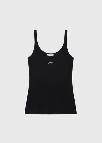 Off-White Top sin mangas FFW-OWAD072C