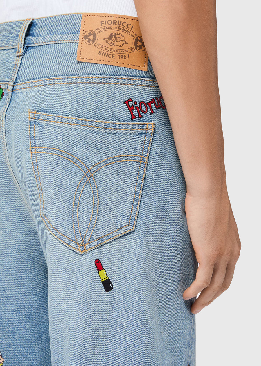 FIORUCCI Jeans estampados FRC-M26SSDJE