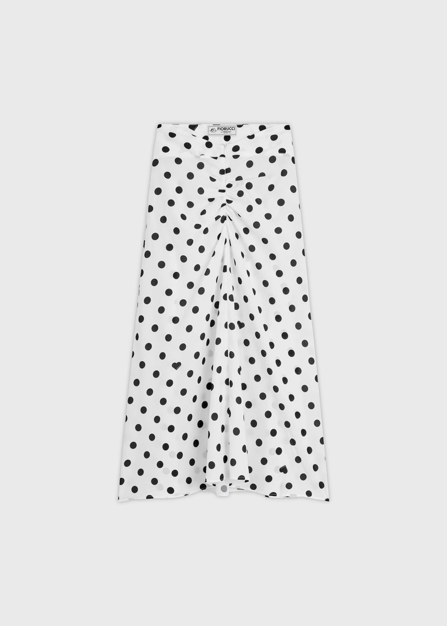 FIORUCCI Falda midi polka dot FRC-W26SSBSK