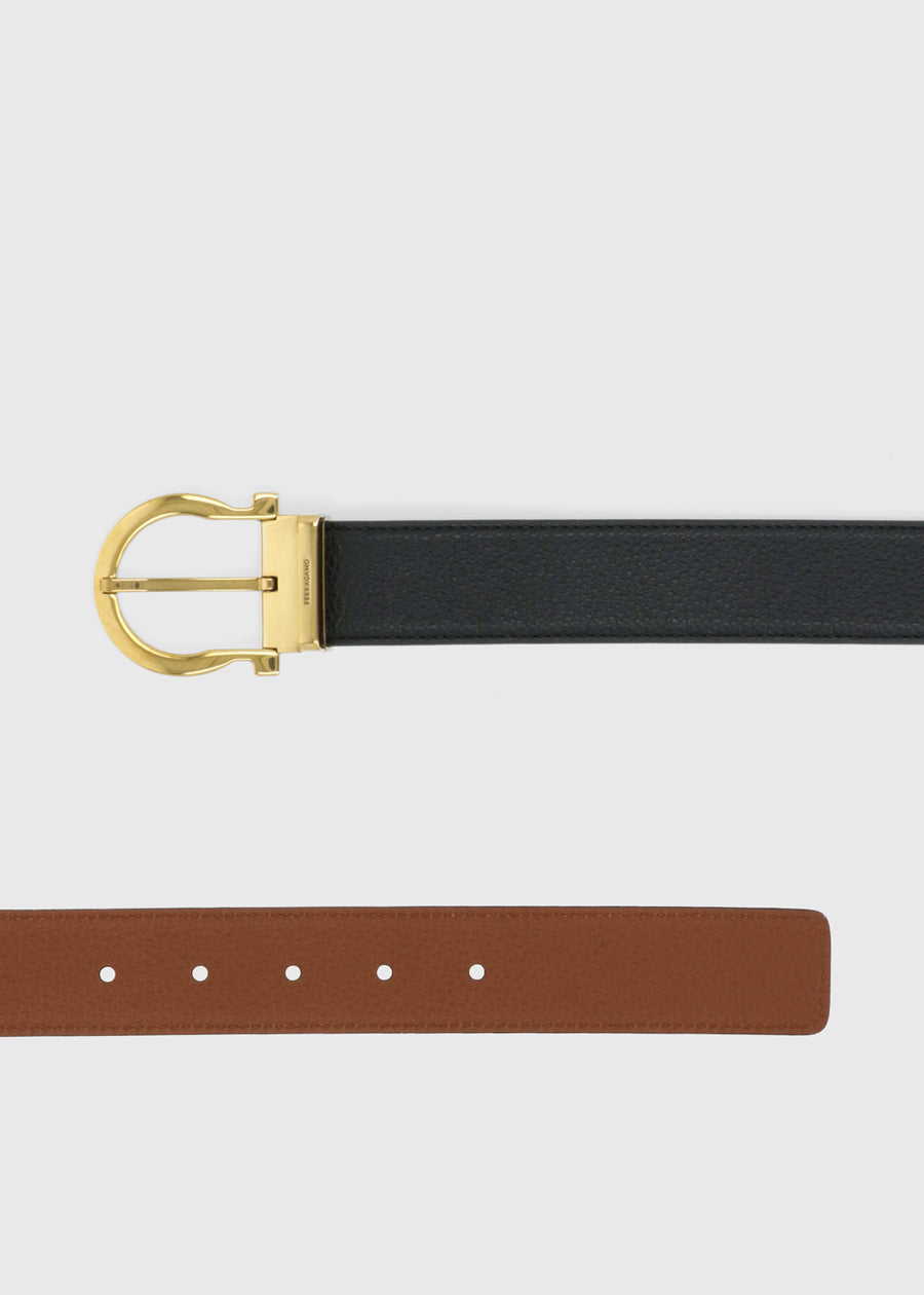 Ferragamo Cinturón Single Gancini FRG-230462