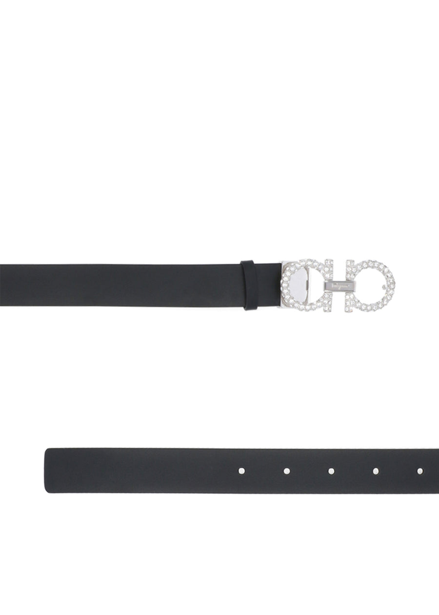 Ferragamo cinturón con hebilla Gancini FRG-23B727
