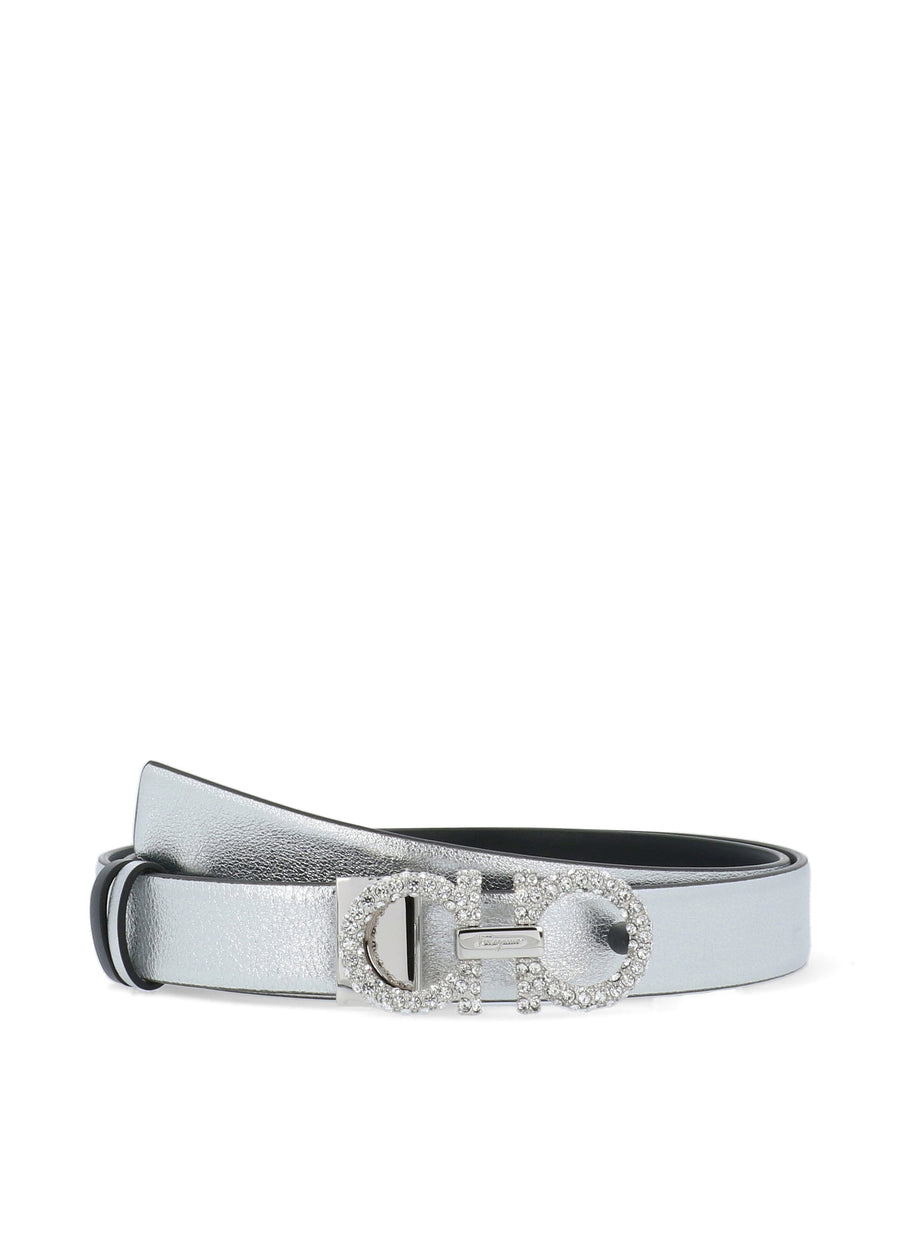 Ferragamo cinturón con hebilla Gancini FRG-23B727