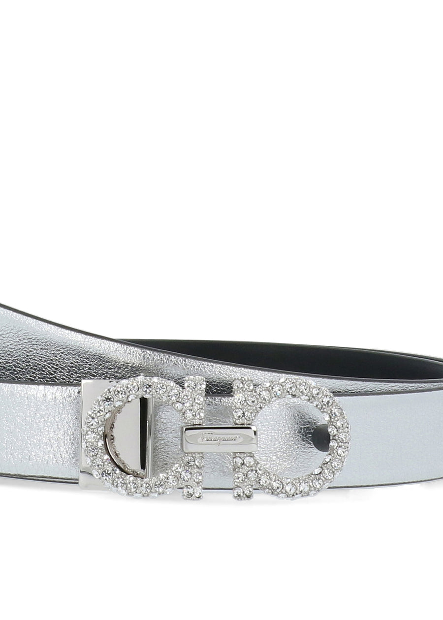 Ferragamo cinturón con hebilla Gancini FRG-23B727