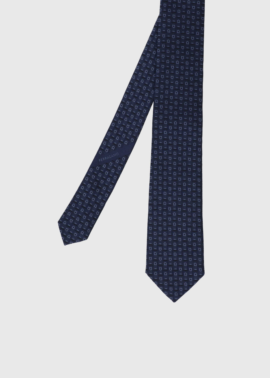 Ferragamo Corbata estampado Monograma FRG-351184