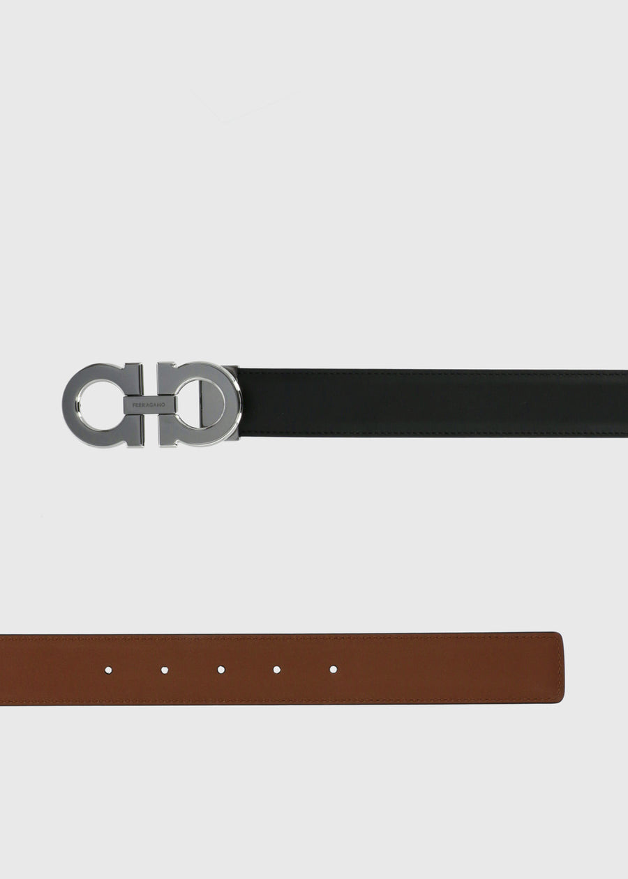 FERRAGAMO Cinturón hebilla reversible FRG-670460
