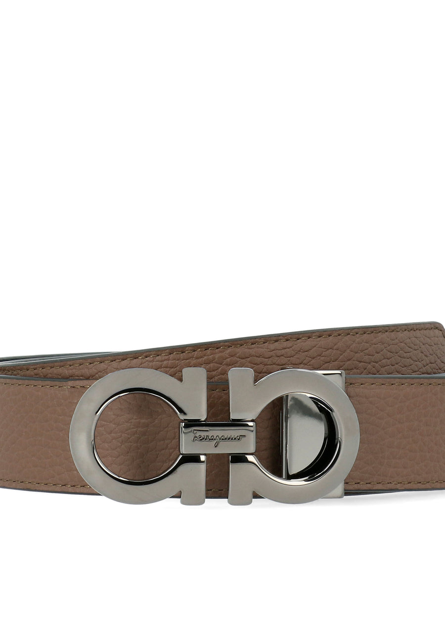 Salvatore Ferragamo cinturón con hebilla Gancini FRG-675542