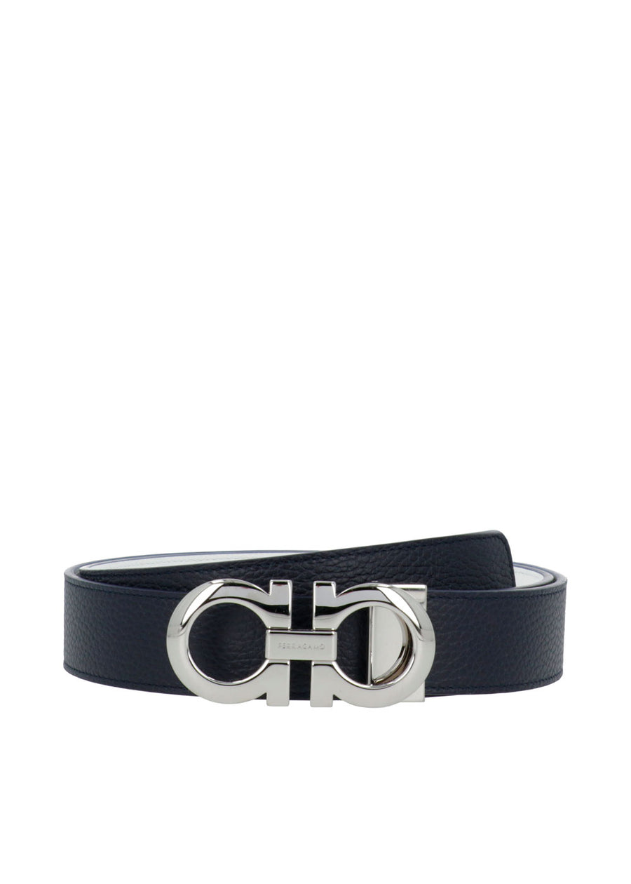Ferragamo cinturón con hebilla Gancini FRG-675542