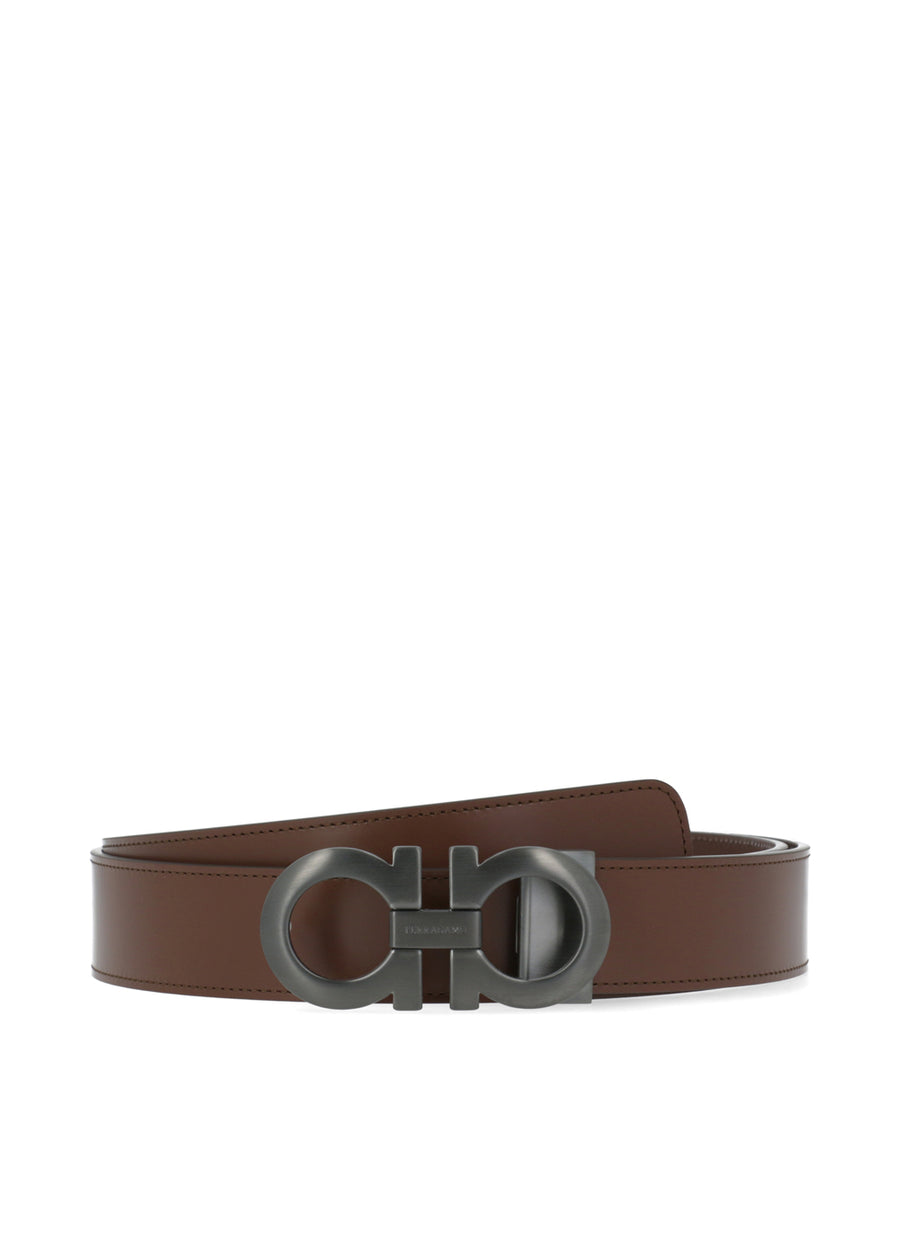 Salvatore Ferragamo cinturón con hebilla Gancini FRG-675542