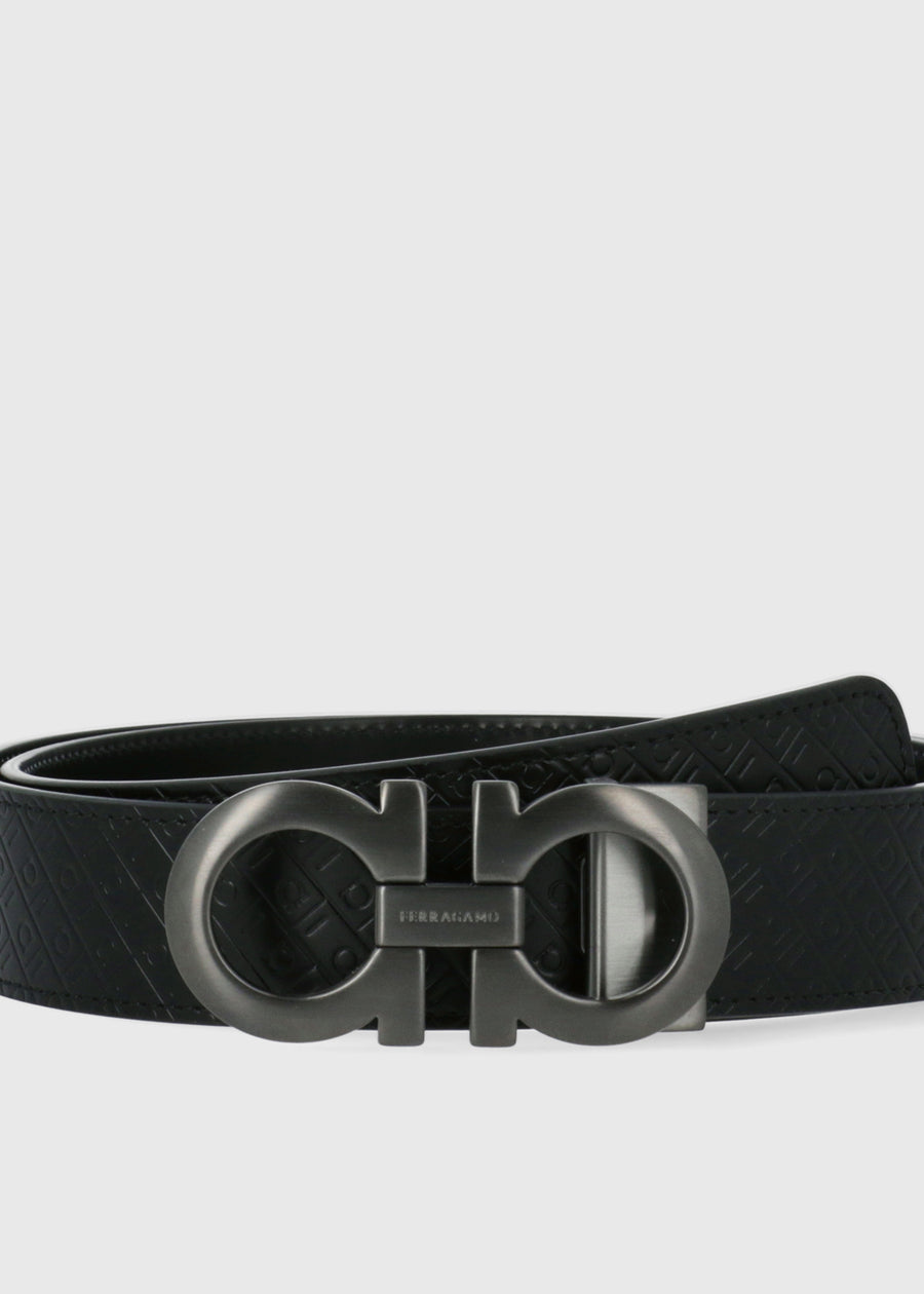 Salvatore Ferragamo cinturón con hebilla Gancini FRG-675542