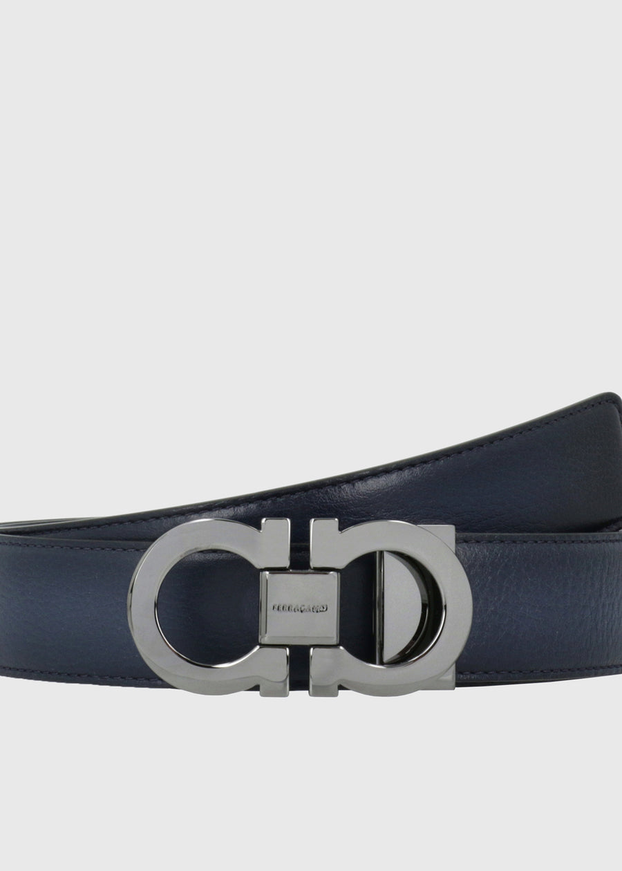 Ferragamo cinturón con hebilla Gancini FRG-679535