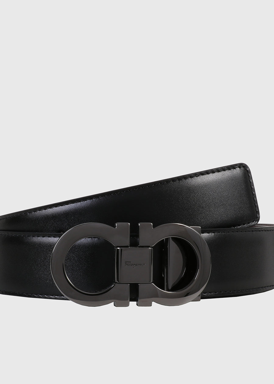 Ferragamo cinturón con hebilla Gancini FRG-679535