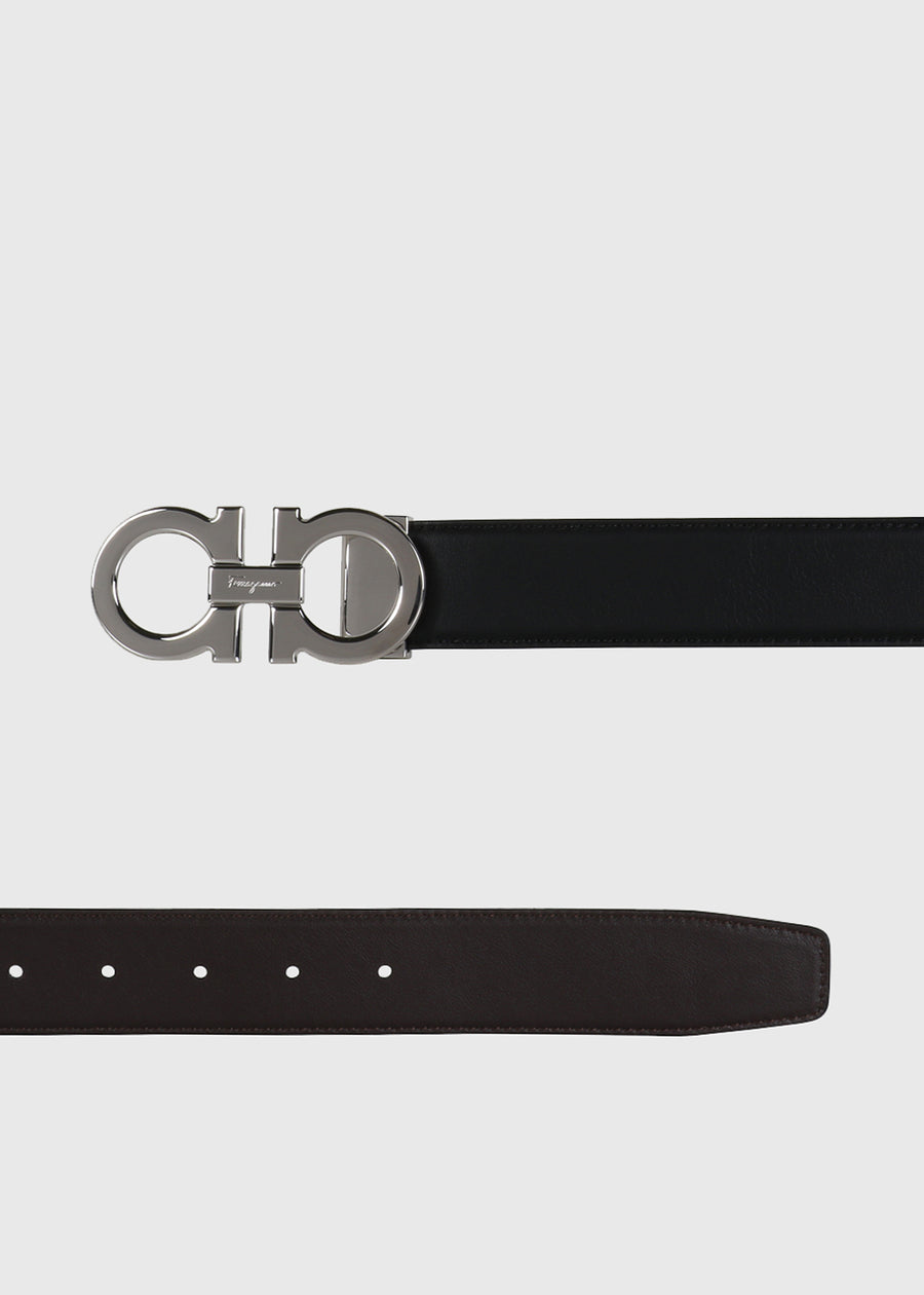 Ferragamo Cinturón con hebilla Gancini FRG-679710