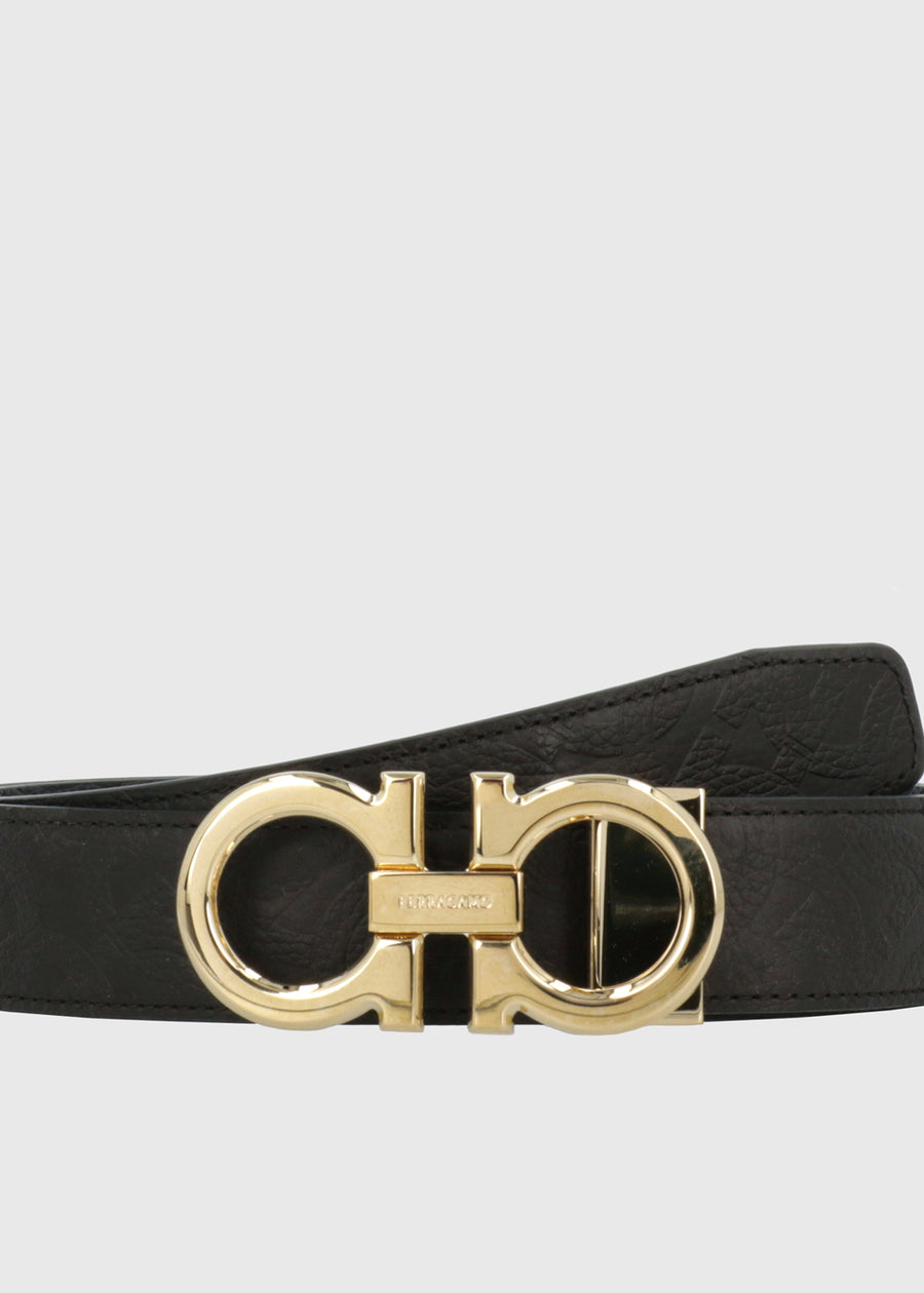 Ferragamo Cinturón con hebilla Gancini FRG-679710