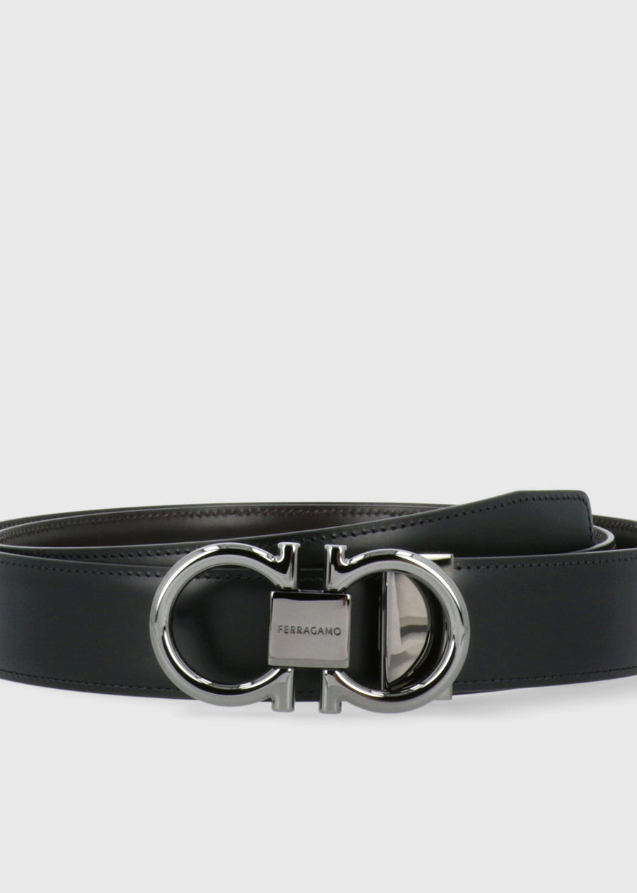 Salvatore Ferragamo cinturón con hebilla Gancini FRG-679938
