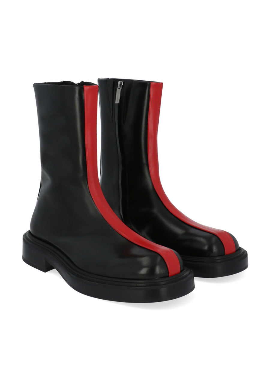 Ferragamo Botas con inserción a contraste FRG-FLORENTI