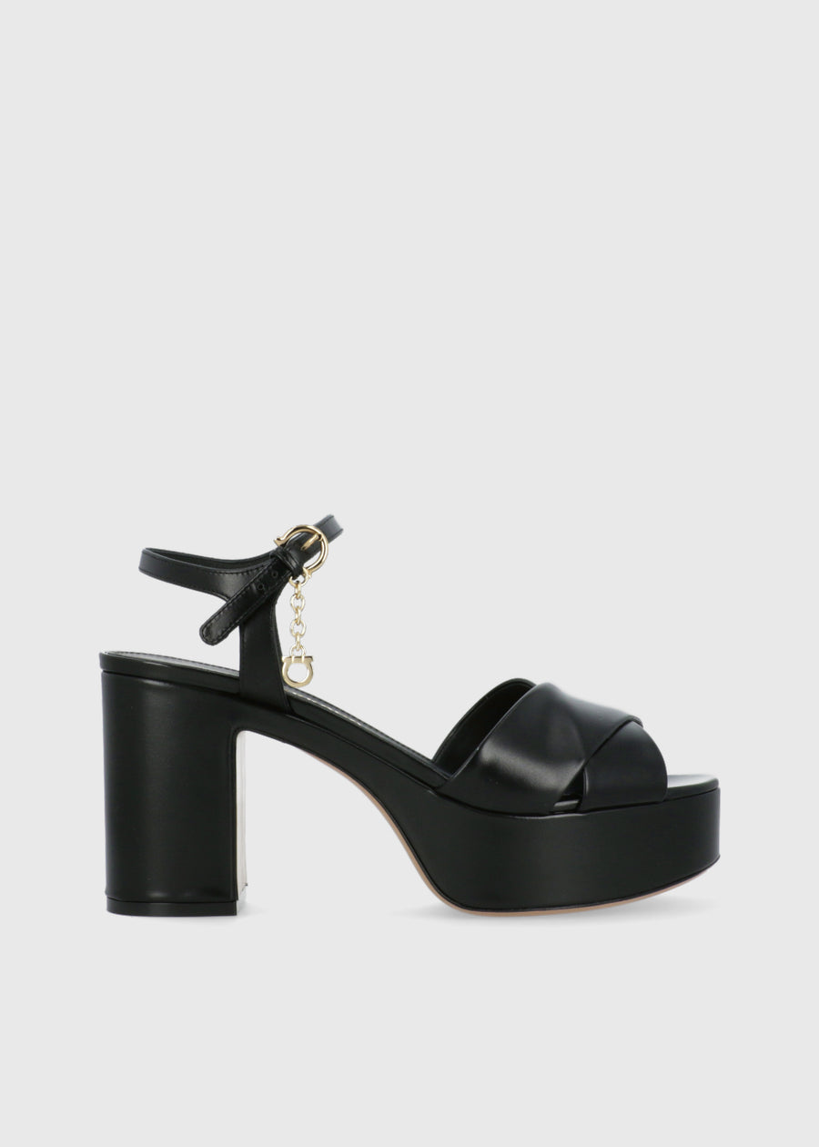 Ferragamo Sandalia plataforma FRG-SAVIA