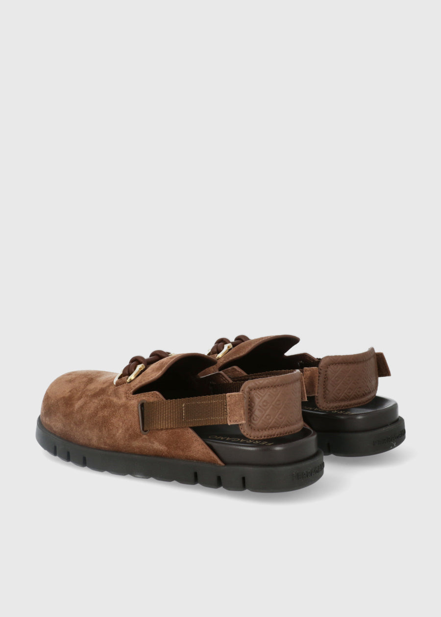 FERRAGAMO Mules con bocado Gancini FRG-ZCANDREA