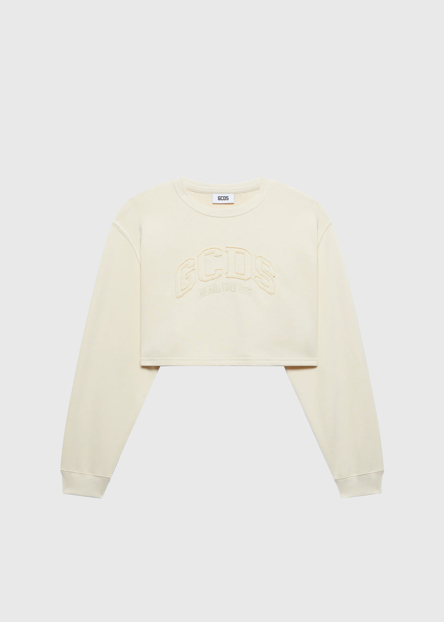 GCDS Sudadera corta estampada GCD-W1516JG5