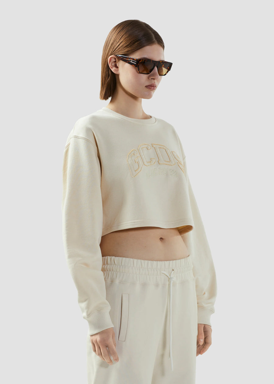 GCDS Sudadera corta estampada GCD-W1516JG5