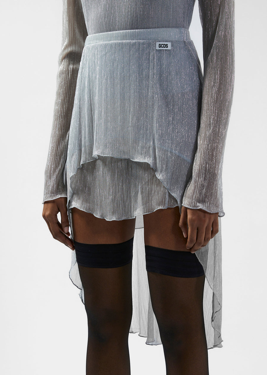 GCDS Falda asimétrica GCD-W3214TN3