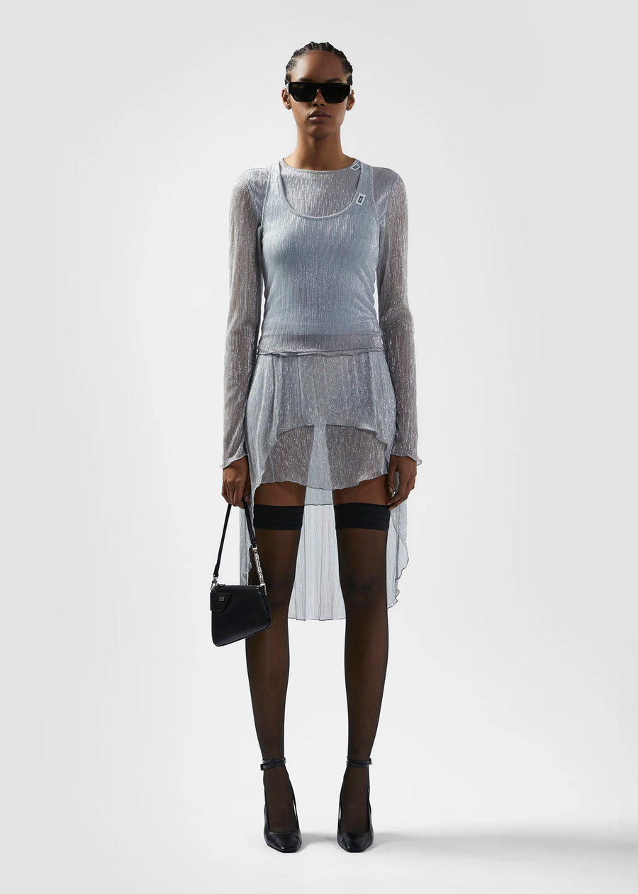 GCDS Falda asimétrica GCD-W3214TN3