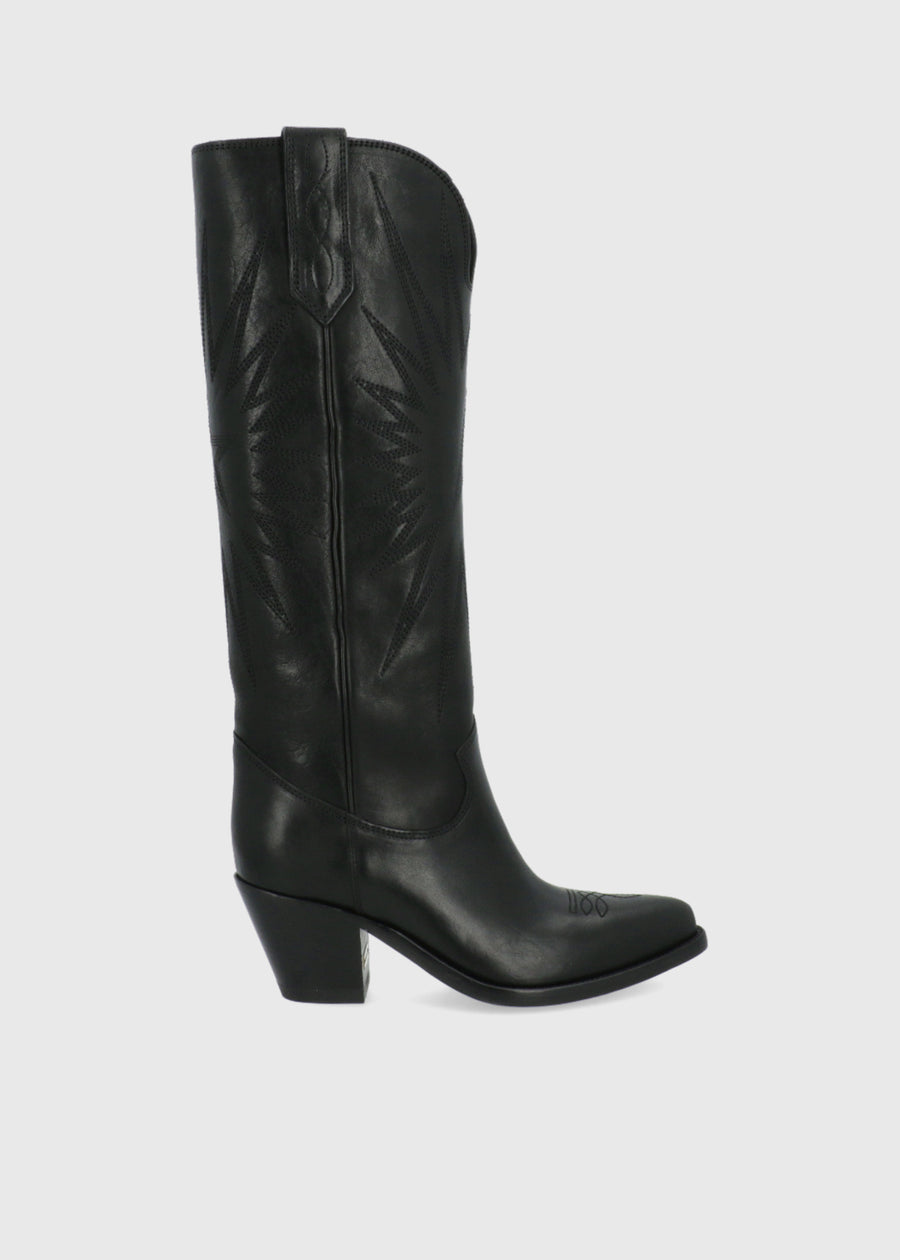 Golden Goose Botas Wester Wish Star GLG-70WISHSL