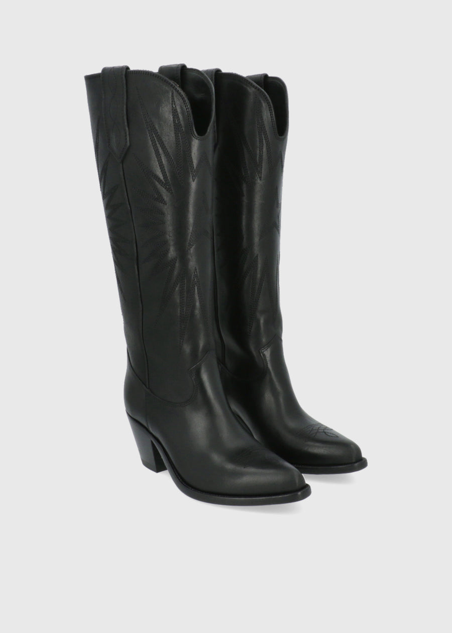 Golden Goose Botas Wester Wish Star GLG-70WISHSL