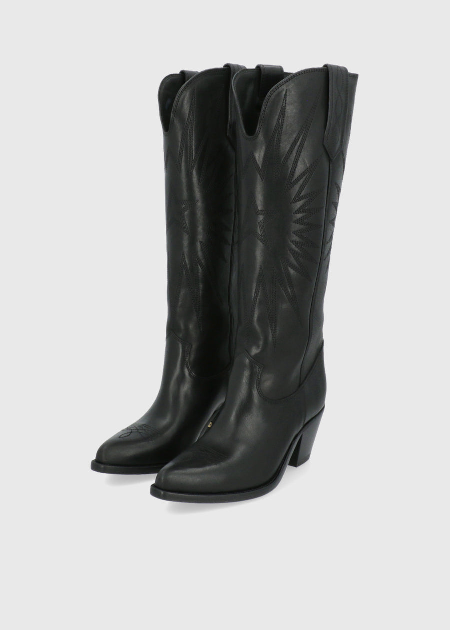Golden Goose Botas Wester Wish Star GLG-70WISHSL