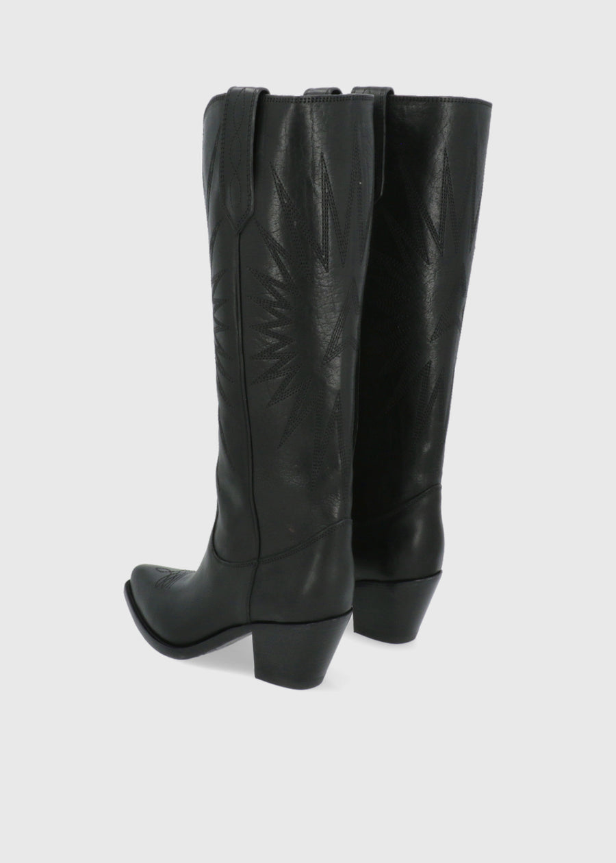Golden Goose Botas Wester Wish Star GLG-70WISHSL