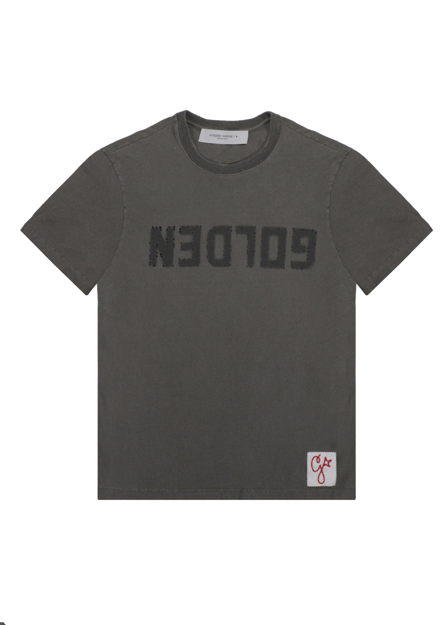 Golden Goose T-Shirt para hombre con estampado GLG-GMP01220