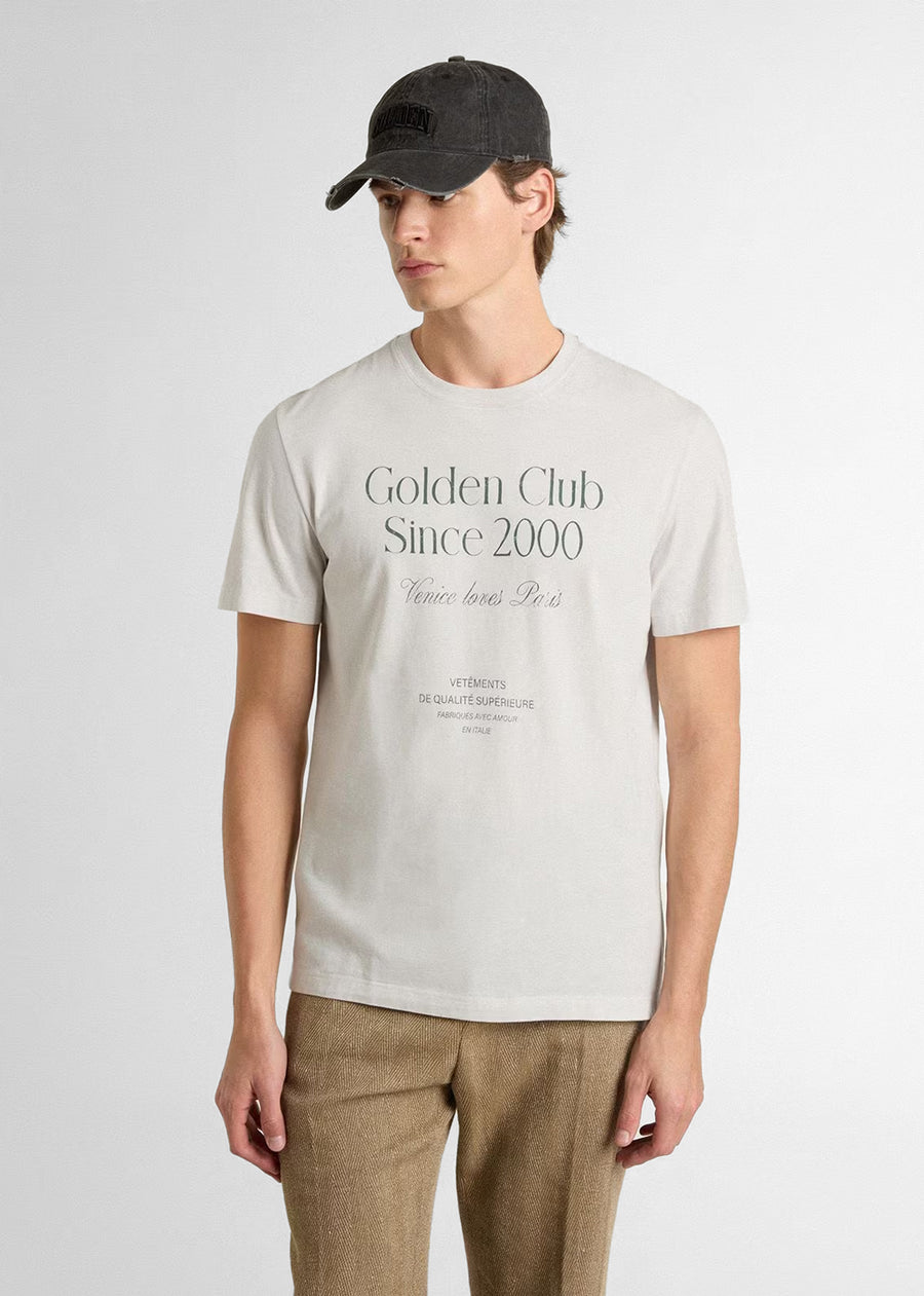 Golden Goose T-Shirt para hombre con estampado GLG-GMP01220