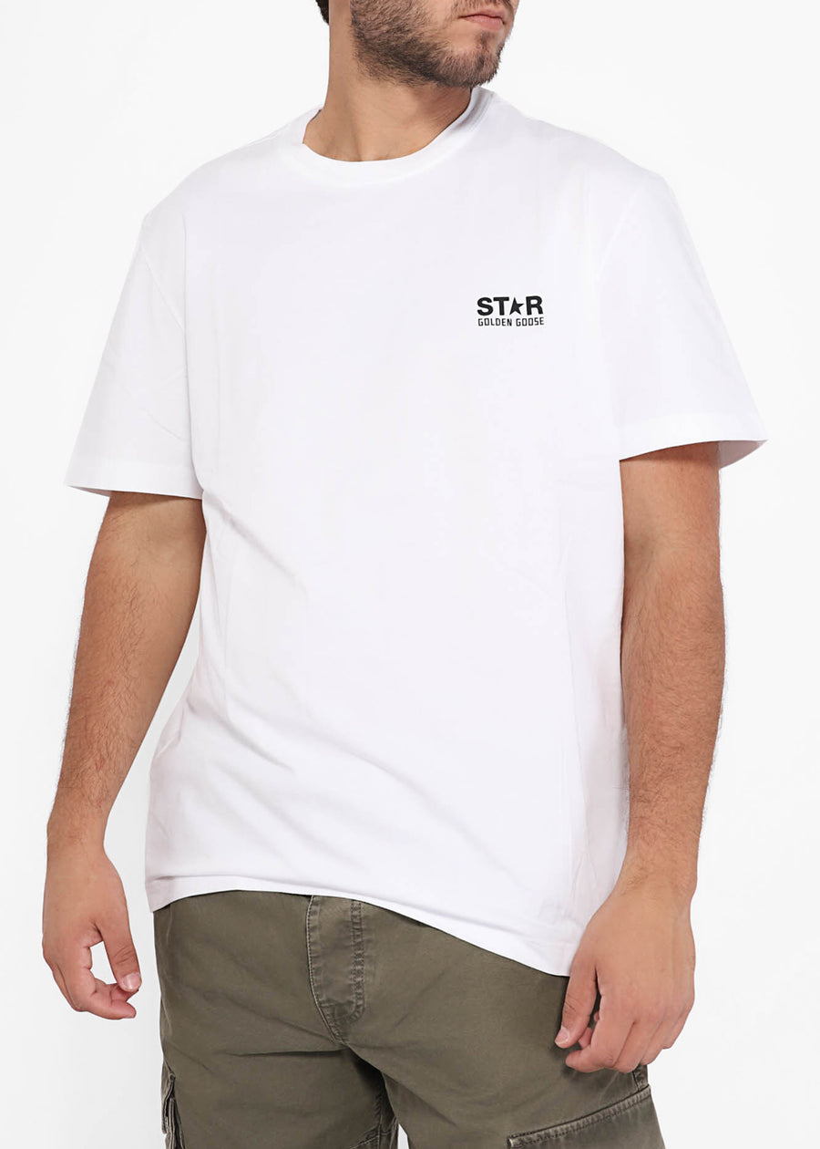 Golden Goose T-Shirt para hombre con estampado GLG-GMP01220